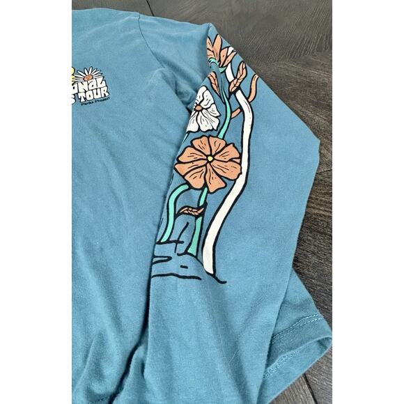 Parks Project The 63 National Parks Tour Flower Graphic Sweatshirt Women's M - Picture 3 of 10